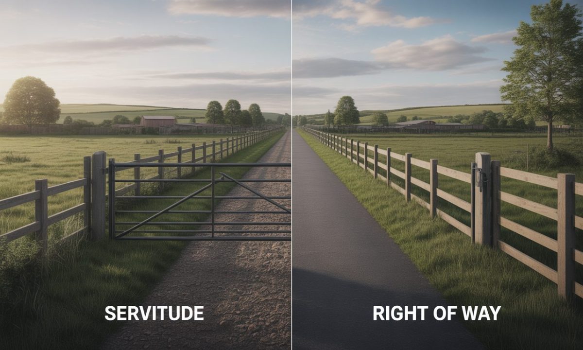 découvrez les différences clés entre servitude et droit de passage, et comprenez ce qu’il faut retenir pour mieux protéger vos droits fonciers.
